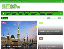 Tablet Screenshot of alhusna.net